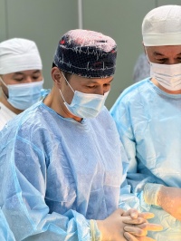 Ұлытау облысында алғаш рет бүйрекке заманауи әдіспен ерекше операция жасалды